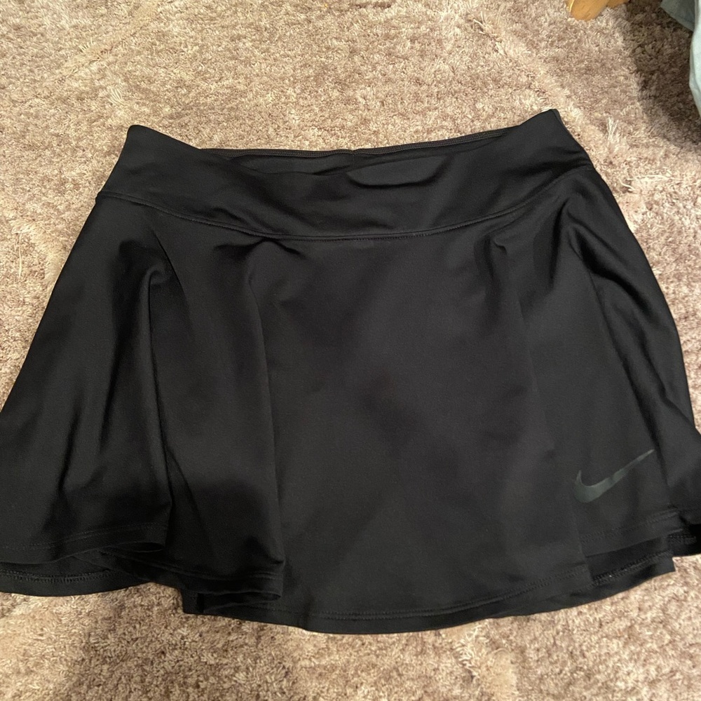 Nike black tennis skirt